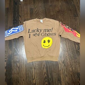 Brown Graphic Long Sleeve Shirt